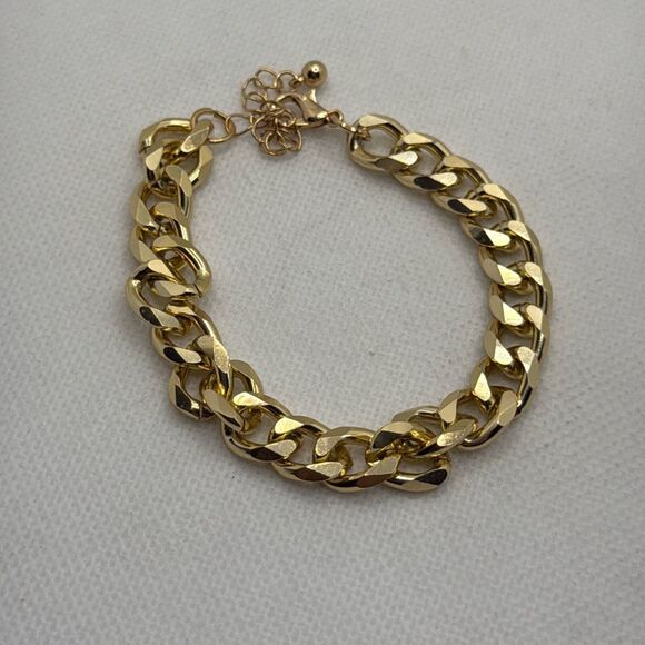 Brand New!! Stainless steel cuban chain bracelet - Picture 1 of 3